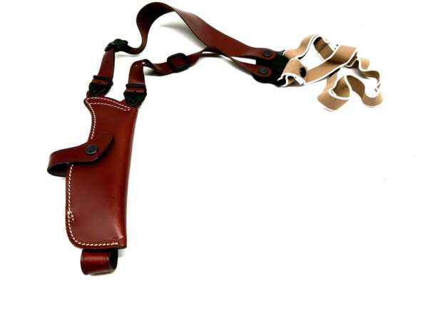 Fondina Vega cuoio ascellare AE151 Beretta 84 Sig Sauer Walter - immagine 4