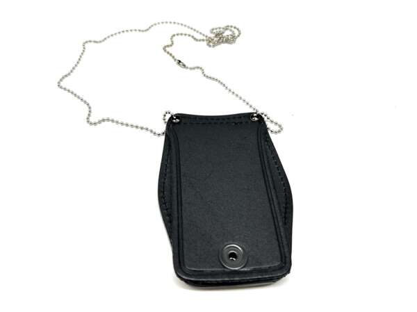 Porta placca Vega cuoio 1WB52 con collana polizia penitenziaria - immagine 2