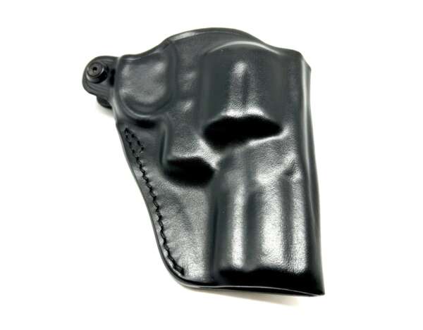 FONDINA VEGA CUOIO NE153 PER REVOLVER 2,5 POLLICI - MARRONE-SX