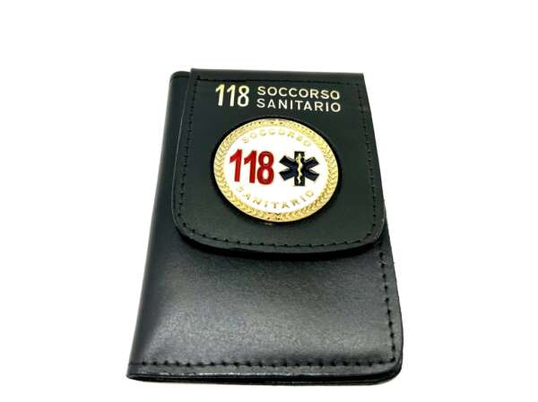 Portafoglio Vega cuoio 1WD55 soccorso sanitario 118