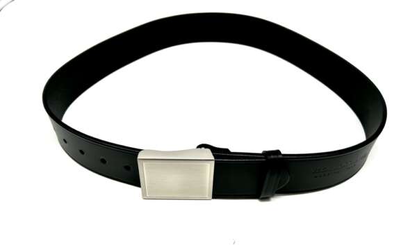 Cinturone cuoio 1V63 altezza cm 5 Vega - BIANCO-S