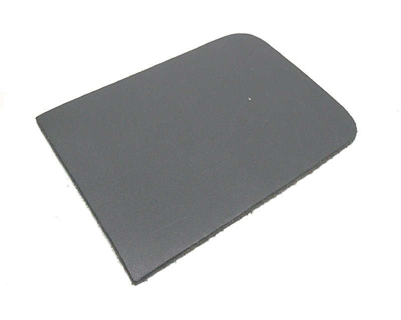 Pattella Vega pelle per placca per portafoglio orizzontale - FREGIOTONDO5_5CM