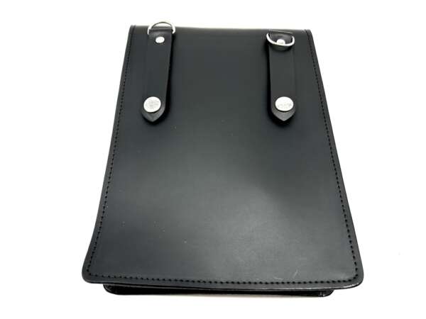 Borsello Vega cuoio 1 soffietto 1V88 per banda musicale - NERO-U - immagine 3