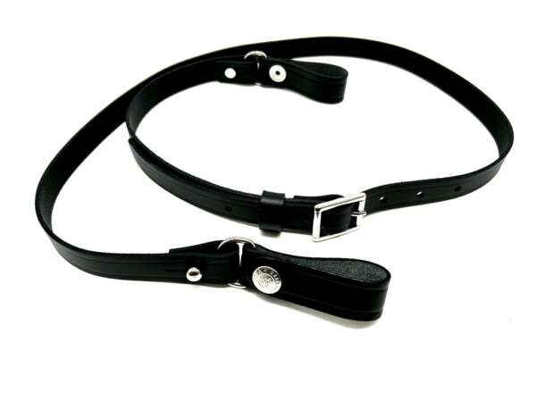 Spallaccio Vega cuoio 1V97 per cinturone - BIANCO-U - immagine 2