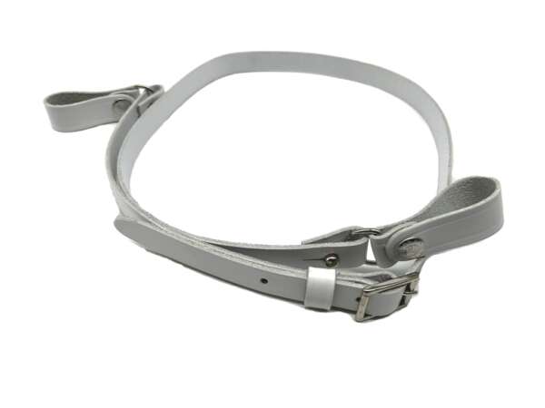 Spallaccio Vega cuoio 1V97 per cinturone - BIANCO-U - immagine 3