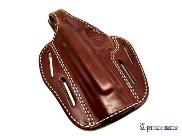 Fondina Vega cuoio H199 beretta 92 - MARRONE-SX - immagine 5