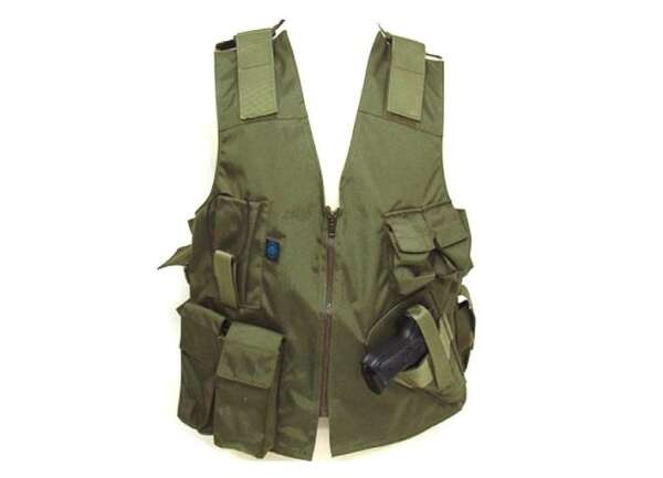 Gilet Vega tattico 2ET00 cordura PER MILITARI - immagine 2