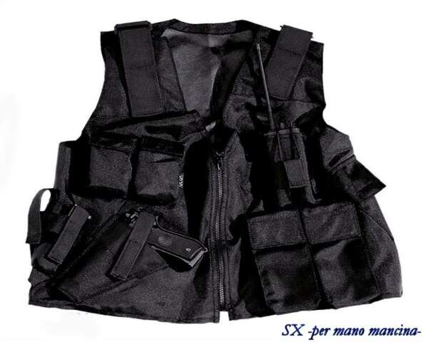 Gilet Vega tattico 2ET00 cordura PER MILITARI - immagine 6