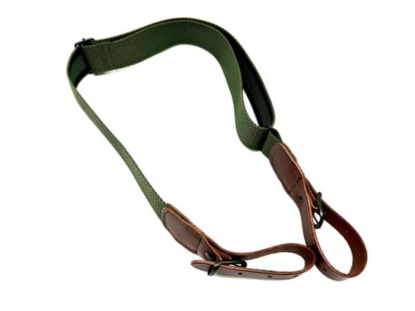 Bretella Vega tela antiscivolo 2BR05 per fucile o carabina - NERO-U - immagine 2