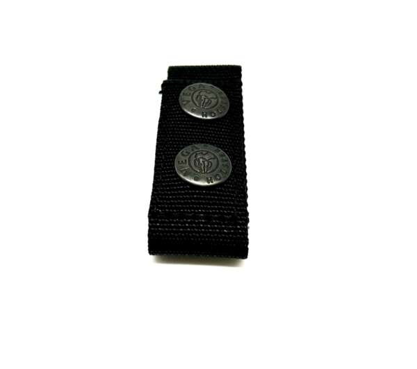 Distanziale Vega con chiave 2V02 passante per cinturone - NERO-U