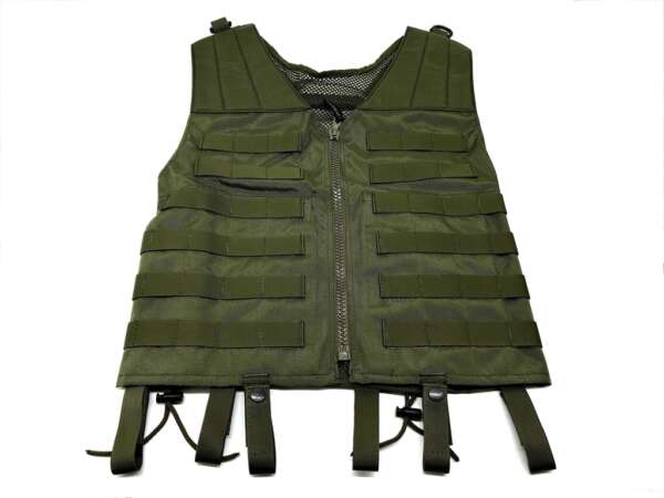 Gilet tattico Vega 2SM00 verde cordura e rete