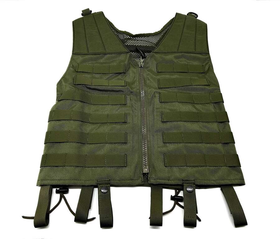 Gilet tattico Vega 2SM00 verde cordura e rete