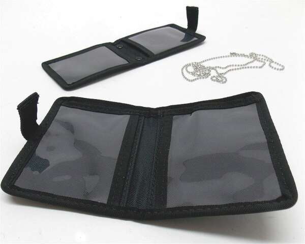 Portafoglio porta placca Vega 2WN09 in cordura