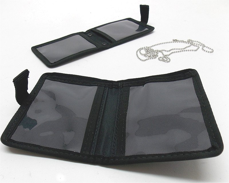Portafoglio porta placca Vega 2WN09 in cordura