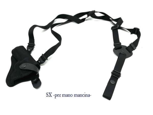 Fondina Vega cordura FO208 per revolver 4 pollici serie FO2 - DX - immagine 2