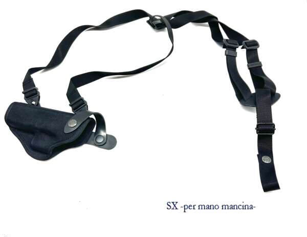 Fondina Vega cordura ascellare FO204 per Glock 17 22 serie FO2 - SX - immagine 2