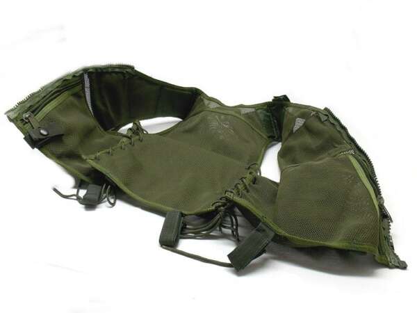 Gilet tattico Vega con rete 2ET03 per militari - NERO-U - immagine 4