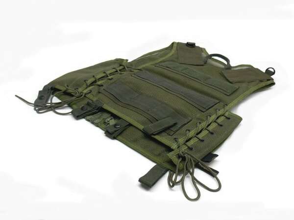 Gilet tattico Vega con rete 2ET03 per militari - NERO-U - immagine 5