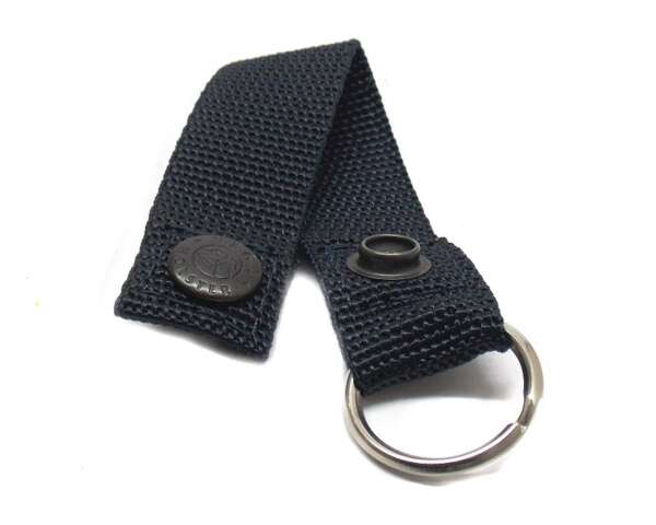 Passante portachiavi Vega in nylon blu per cinturone 2V16BIS