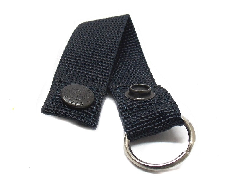 Passante portachiavi Vega in nylon blu per cinturone 2V16BIS