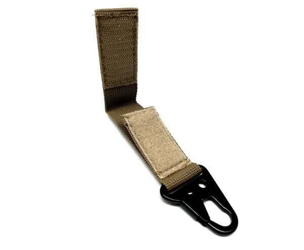 Porta chiavi Vega cordura 2V25 con moschettone - NERO-U - immagine 3