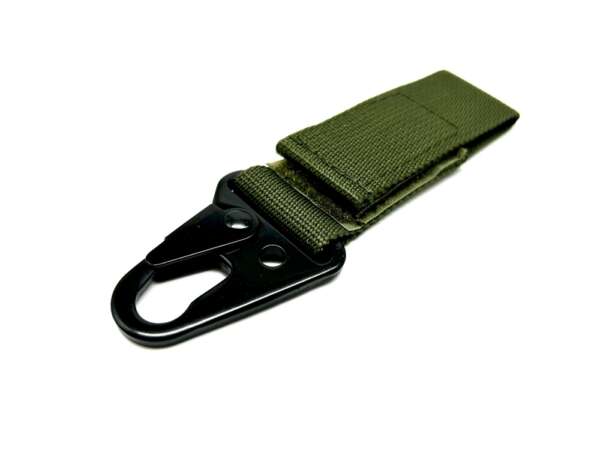 Porta chiavi Vega cordura 2V25 con moschettone - NERO-U - immagine 4