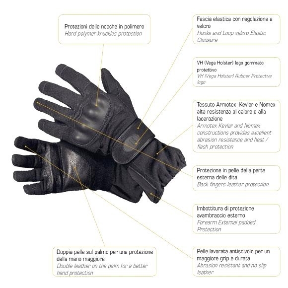 Guanti Vega testudo combat OG22
