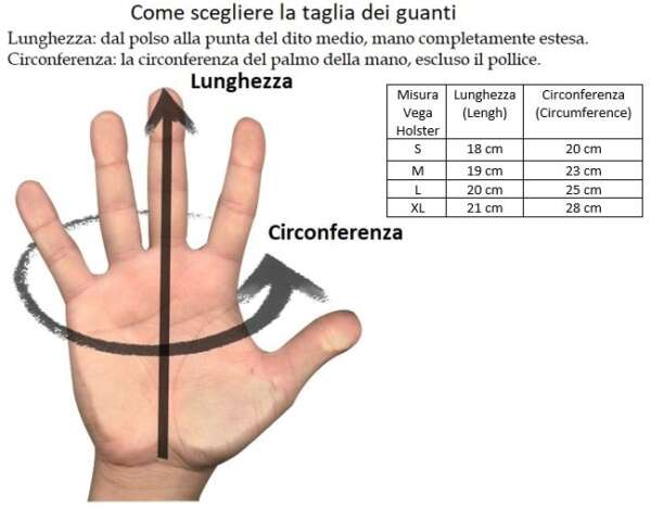 Guanti Vega testudo combat OG22 - M - immagine 5