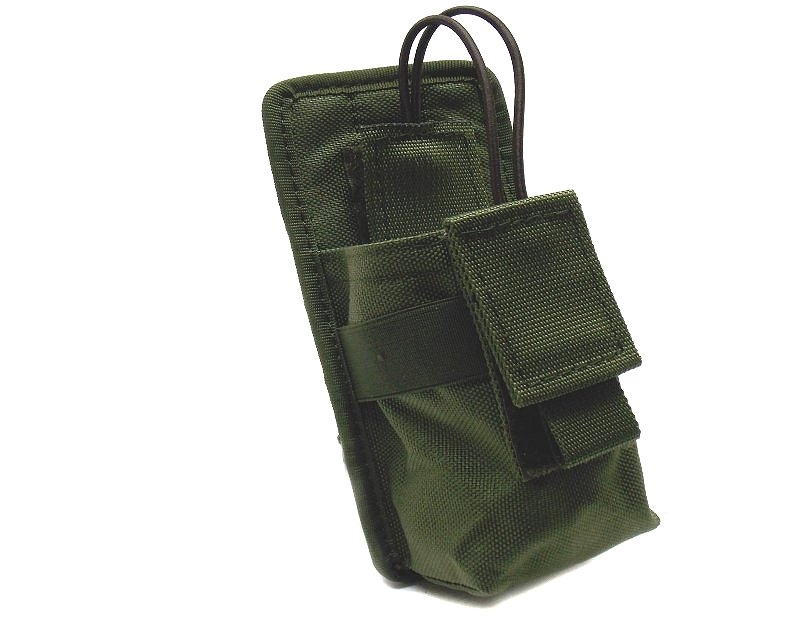 Porta radio Vega universale 2SM20 in nylon resistente - NERO-U