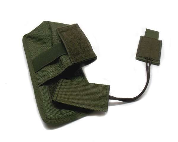Porta radio Vega universale 2SM20 in nylon resistente - VERDE-U - immagine 2