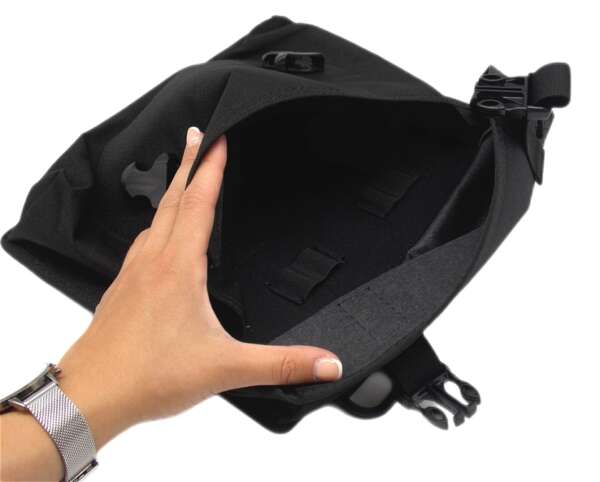 Borsa Vega in cordura 2SM23 - NERO-U - immagine 2