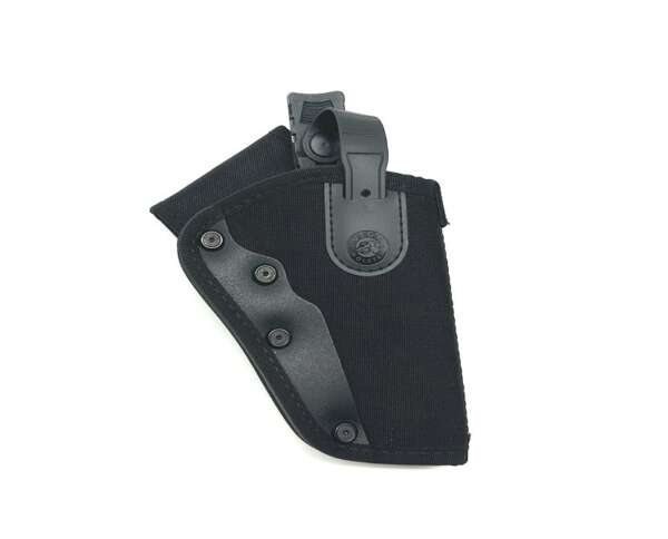 Fondina Vega cordura PH251 per revolver 4 pollici K L - NERO-DX