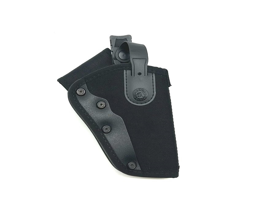 Fondina Vega cordura PH251 per revolver 4 pollici K L - NERO-SX