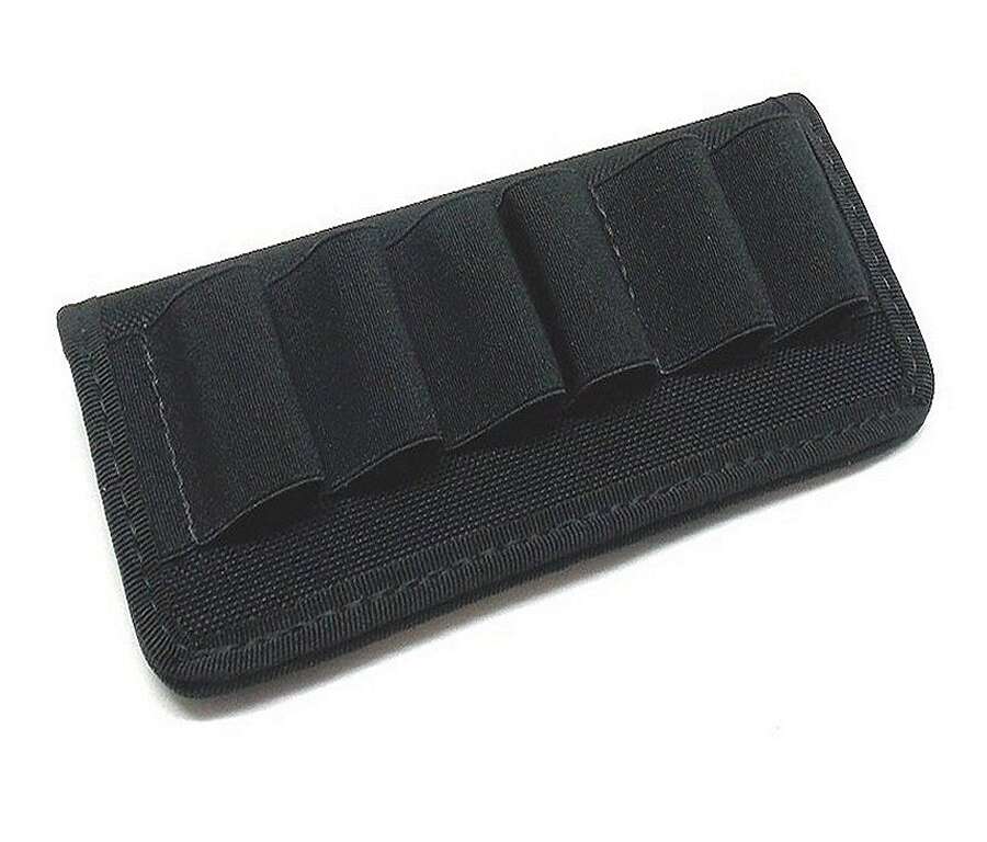 Porta colpi Vega cordura 2P54 per fucile calibro 12 - NERO-U