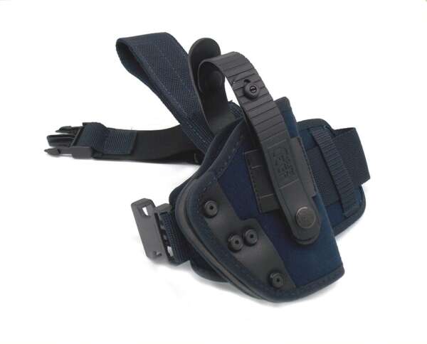 Fondina Vega cordura coscia PA262 per Glock 19-26 Beretta 8000 - BLU-SX