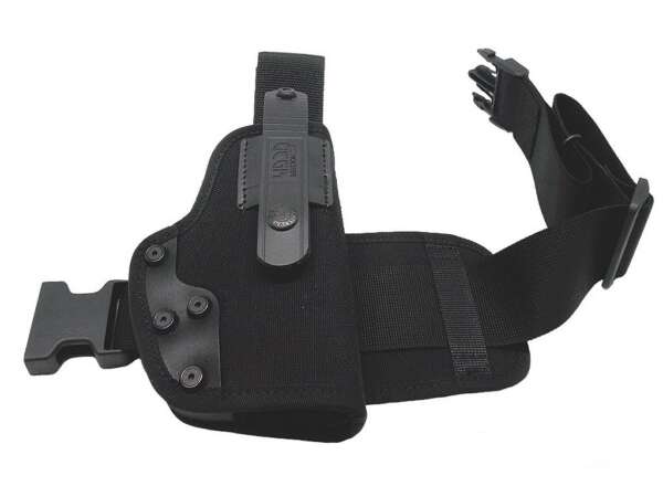 Fondina Vega cordura coscia PA264 per beretta 84 serie PA2 - NERO-DX