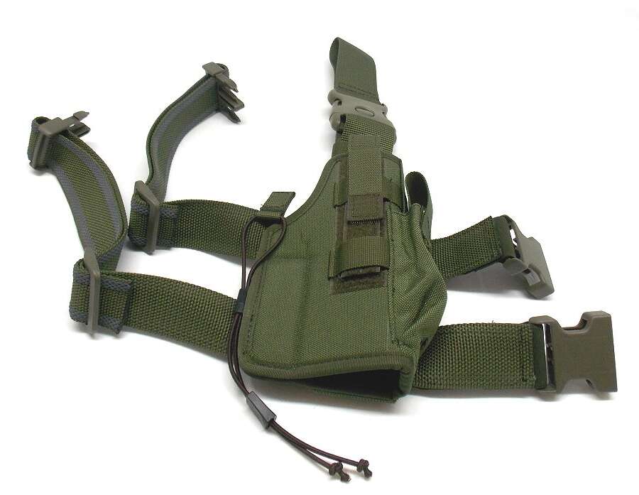Fondina Vega cordura coscia PA270 Beretta 92 o 98 e similari - BEIGE-DX