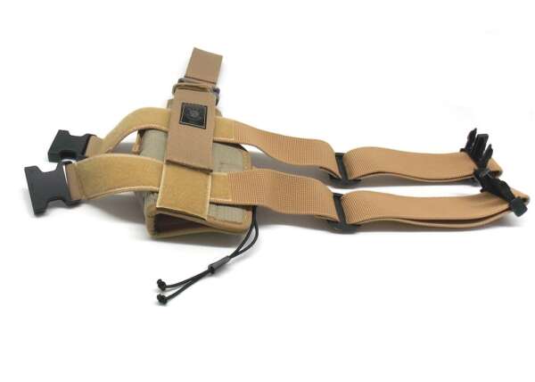 Fondina Vega cordura coscia PA270 Beretta 92 o 98 e similari - BEIGE-DX - immagine 5