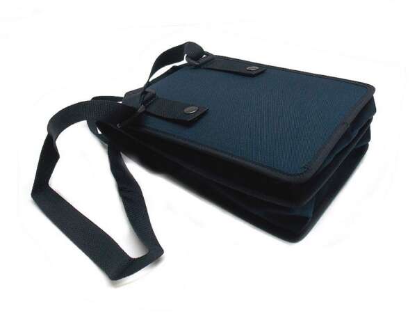 Borsello Vega cordura 2 soffietti PM o banda musicale - BIANCO-U - immagine 2