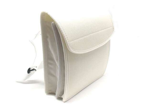 Borsello Vega cordura 2 soffietti PM o banda musicale - BIANCO-U - immagine 3