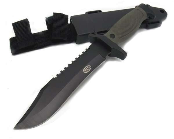Coltello SCH lama fissa con fodero - immagine 2