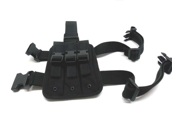 Kit tre porta caricatori cordura Vega 2K90 cosciale - MIMETICO-U