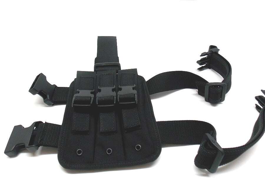 Kit tre porta caricatori cordura Vega 2K90 cosciale - MIMETICO-U