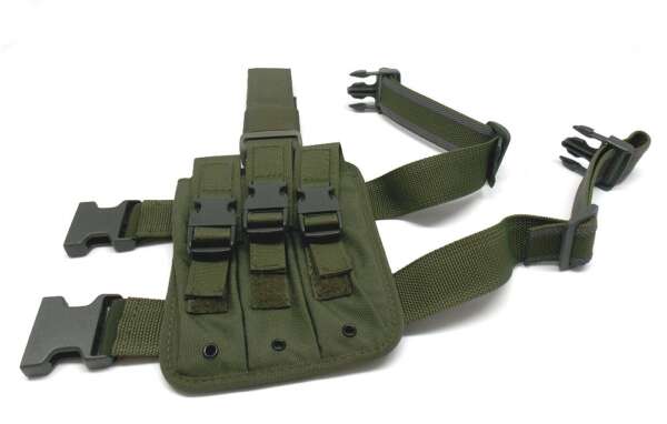 Kit tre porta caricatori cordura Vega 2K90 cosciale - MIMETICO-U - immagine 4