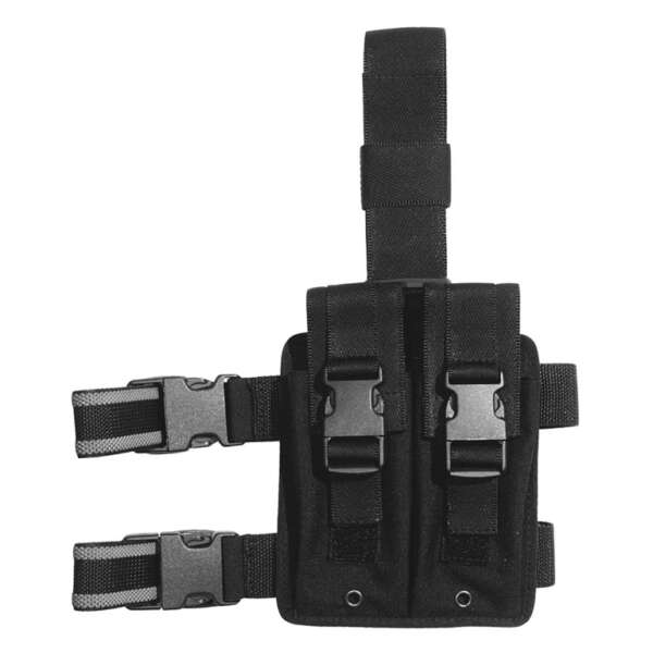 Porta caricatore Vega 2 posti M16 2K91 cosciale - NERO-U - immagine 3