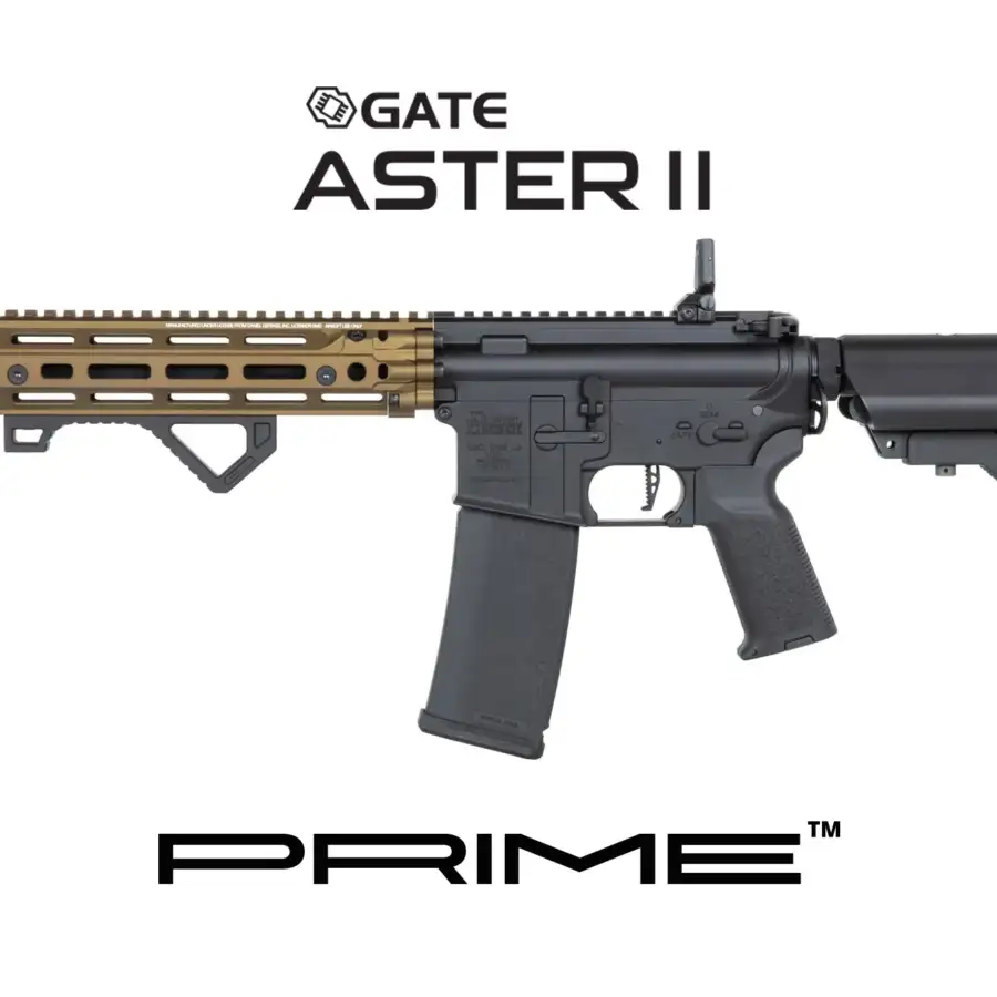 Specna Arms Daniel Defense RIS III 10,5 SA-P27 PRIME Carabina Aster II ETU con motore brushless Chaos Bronze