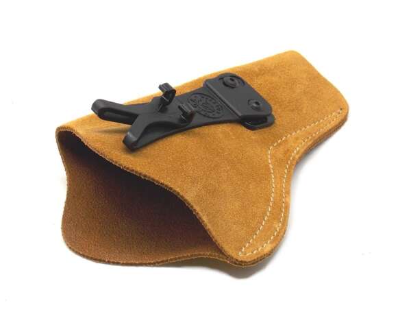 Fondina Vega cuoio interna sottocamicia IU334 revolver 4 pollici - DX - immagine 3