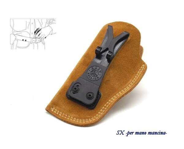 Fondina Vega cuoio sottocamicia IU331 beretta 84 85 - SX - immagine 4