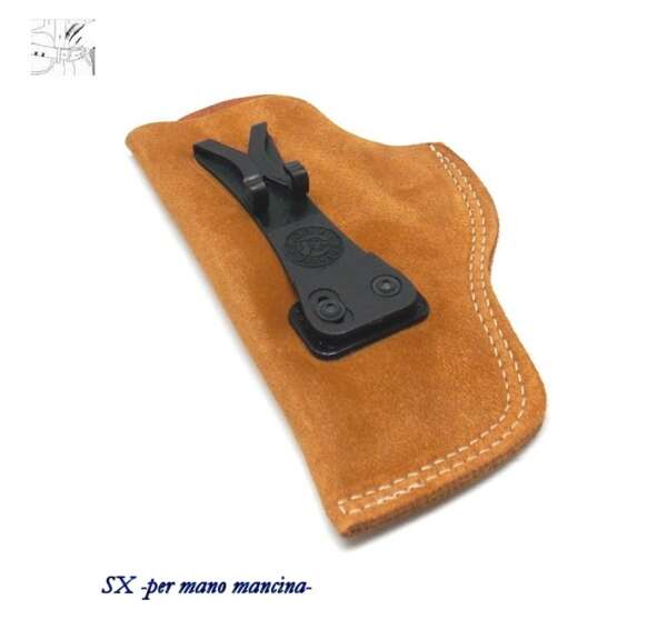 Fondina Vega cuoio sottocamicia IU339 glock 20 21 - DX - immagine 3