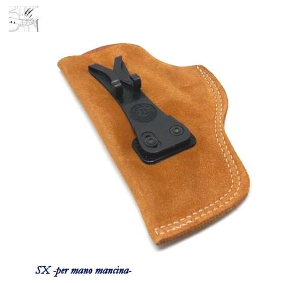 Fondina Vega cuoio sottocamicia IU332 glock 17 19 - DX - immagine 3